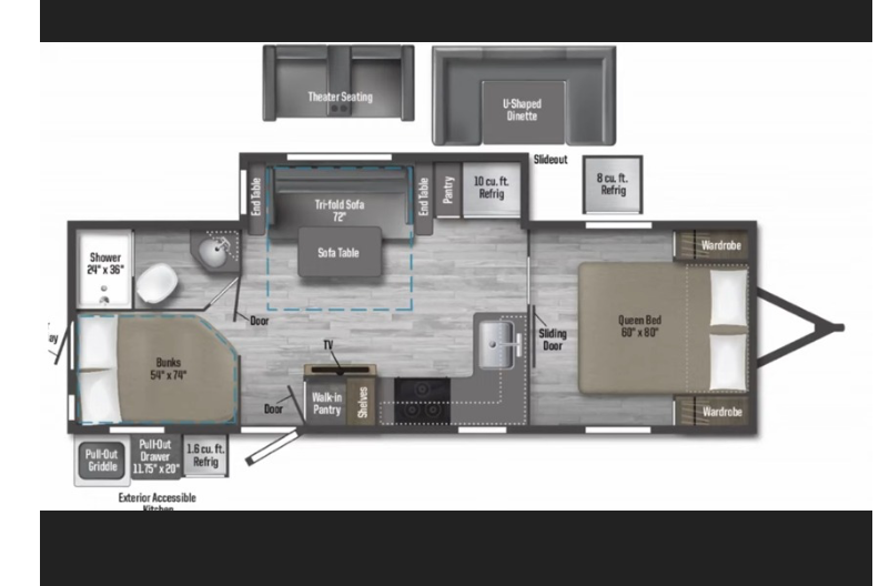 "Star-Lord" 2024 Winnebago 2301BHS Travel Trailer