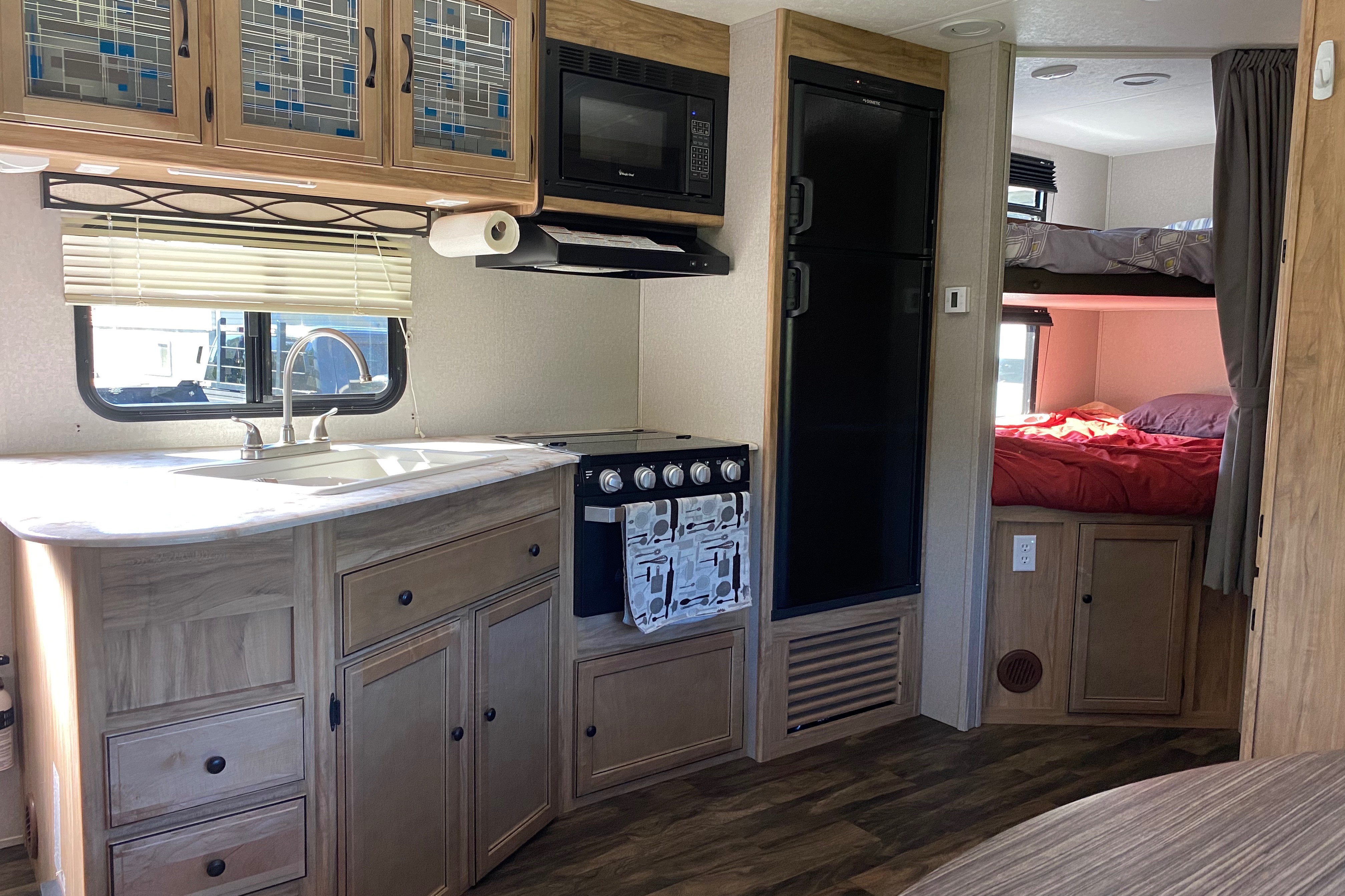 Kristen and Mike’s Coachmen 257 freedom express Travel Trailer