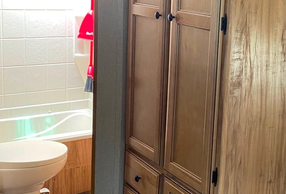 Kristen and Mike’s Coachmen 257 freedom express Travel Trailer