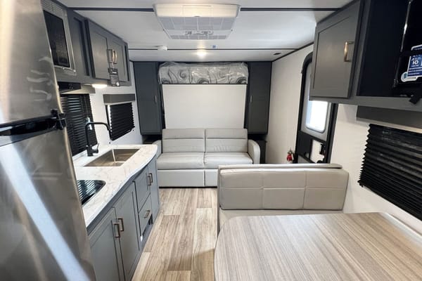 Brand new Keystone 25ft trailer. This is glamping!