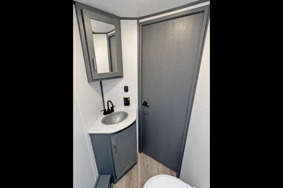 Brand new Keystone 25ft trailer. This is glamping!