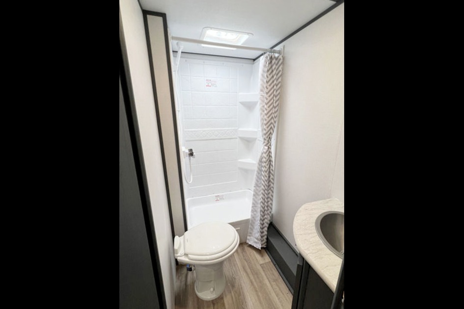 Brand new Keystone 25ft trailer. This is glamping!