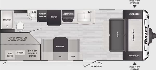 Brand new Keystone 25ft trailer. This is glamping!