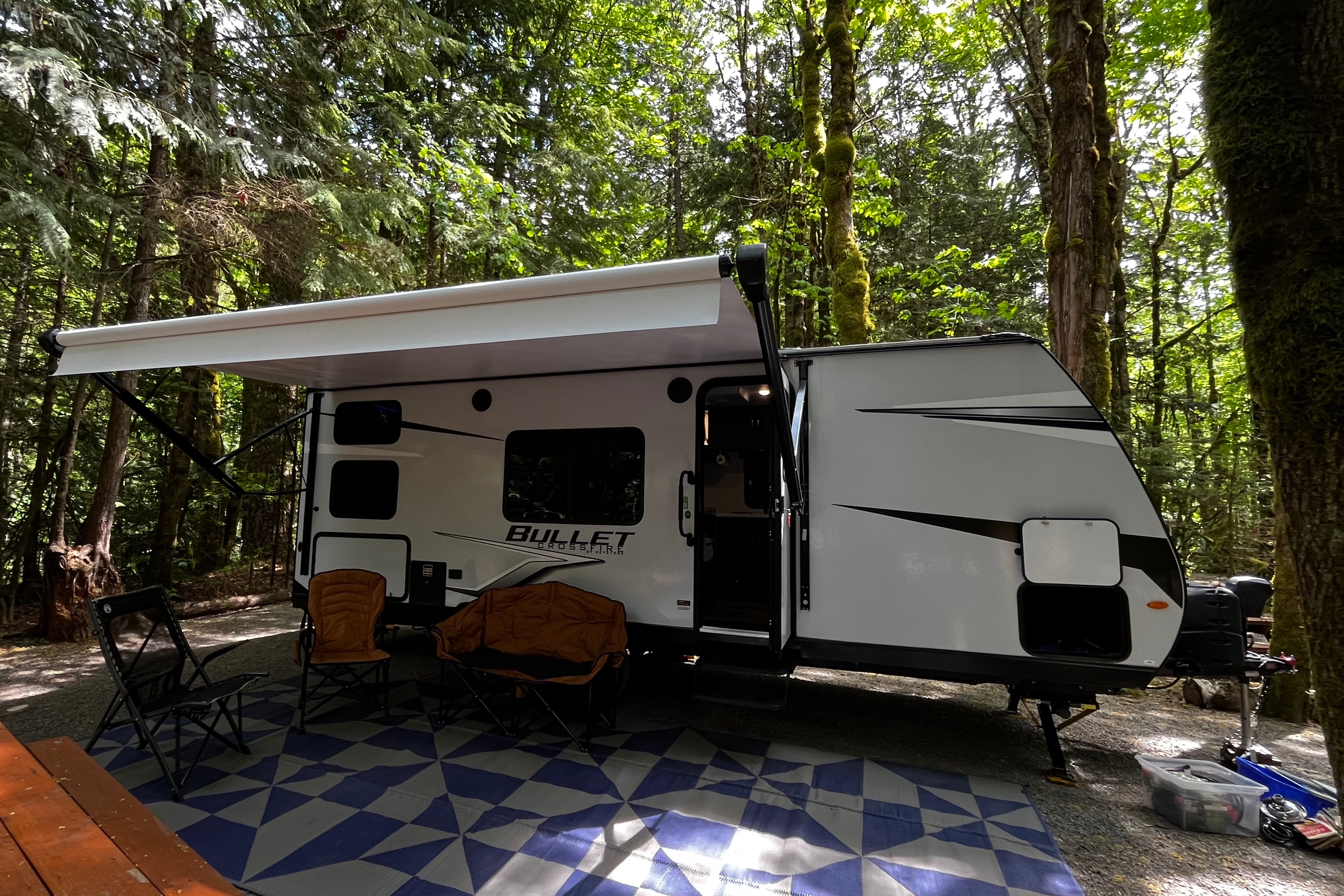 Brand new Keystone 25ft trailer. This is glamping!