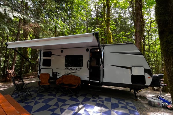 Brand new Keystone 25ft trailer. This is glamping!