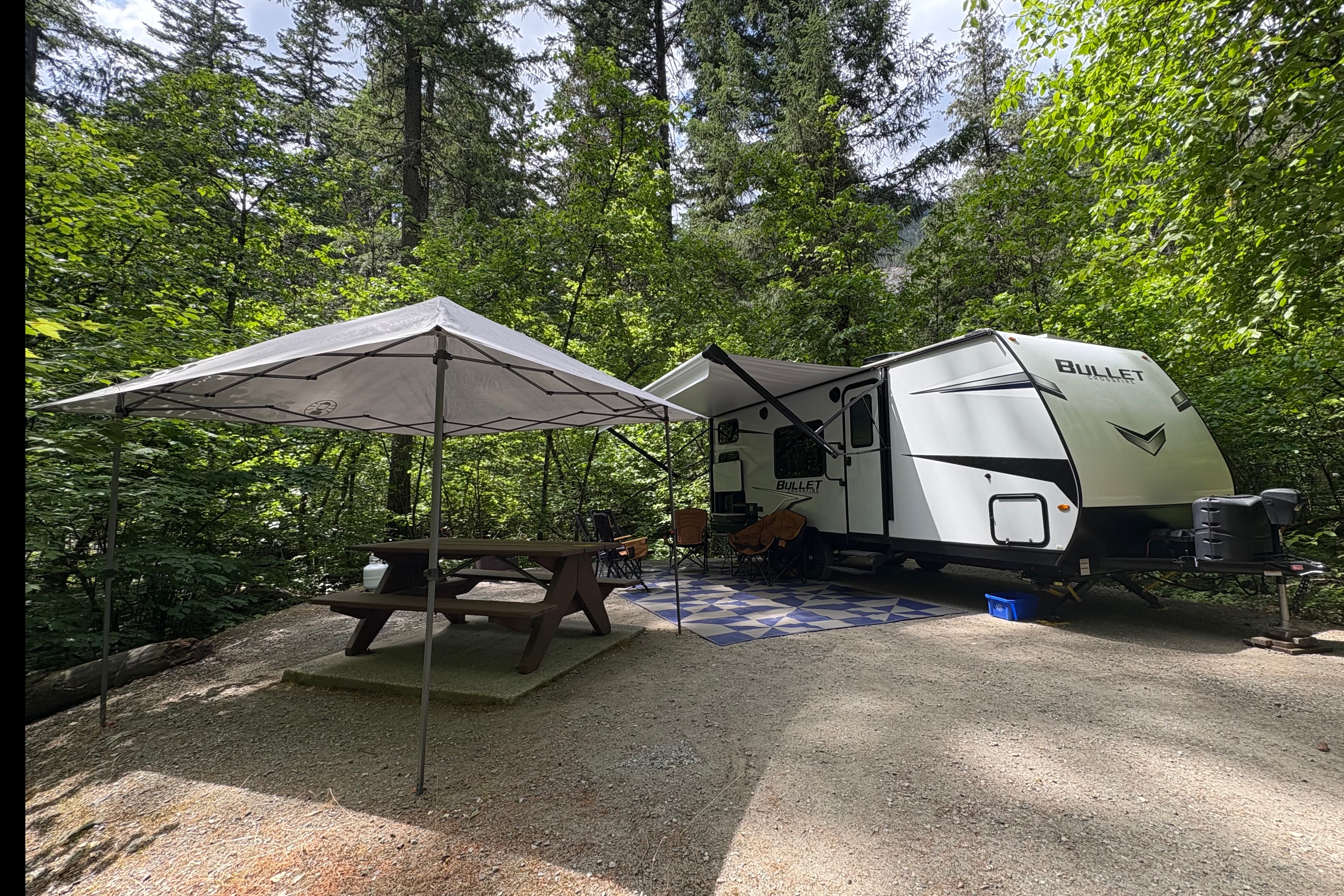 Brand new Keystone 25ft trailer. This is glamping!