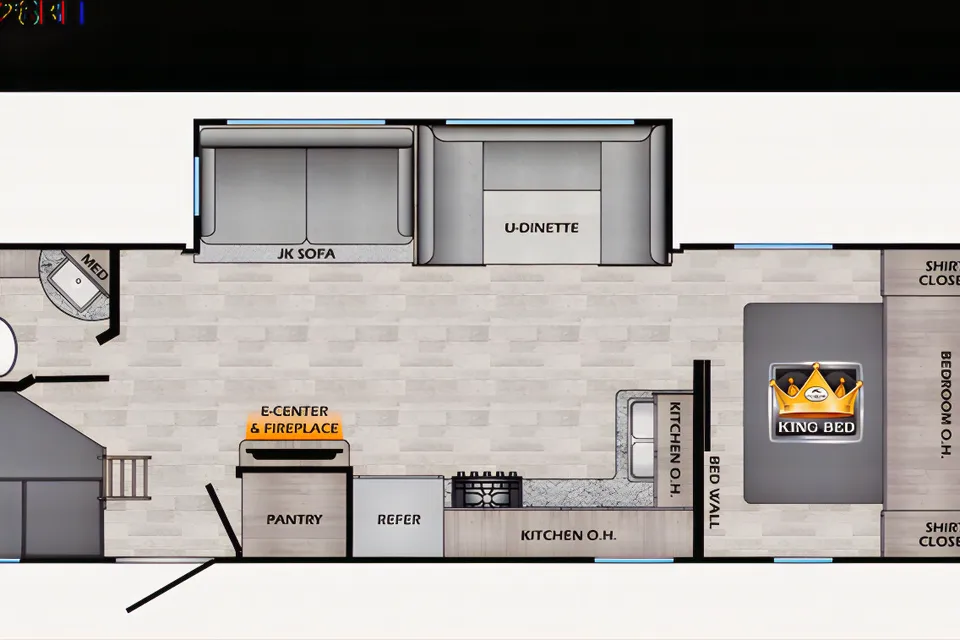 Jesse & Tracey’s  Keystone Crossroads Volante Travel Trailer