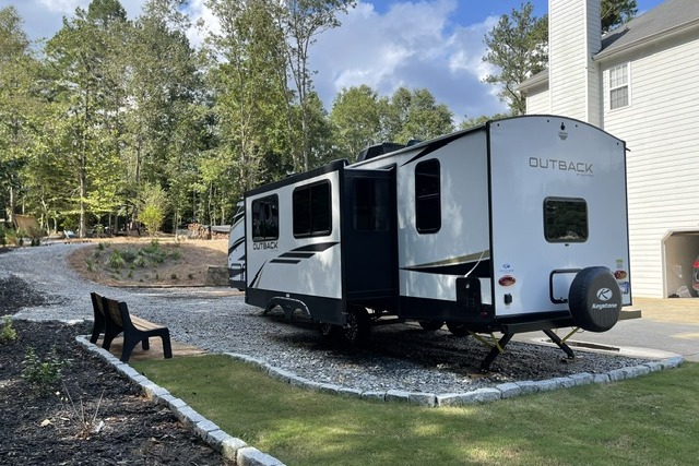 Camping and Fishing Fun (Outback Ultra Light RV)