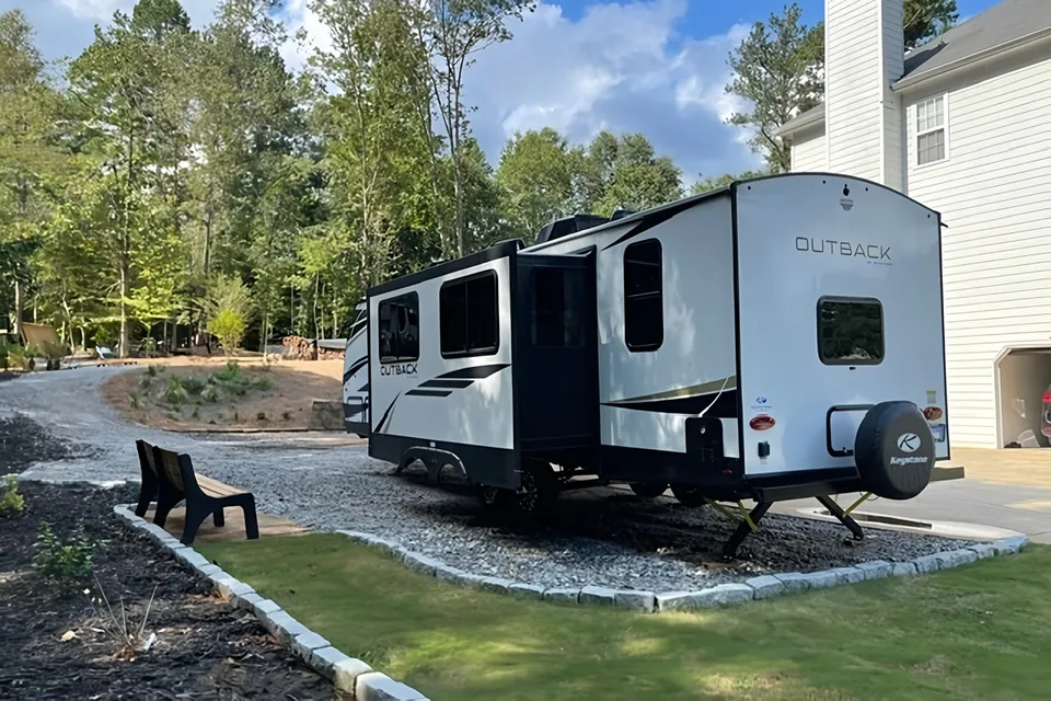 Camping and Fishing Fun (Outback Ultra Light RV)