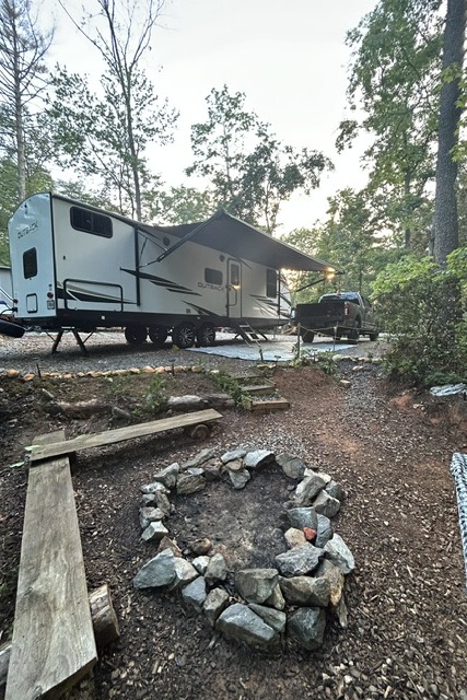 Camping and Fishing Fun (Outback Ultra Light RV)