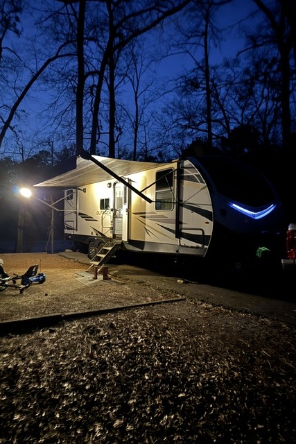 Camping and Fishing Fun (Outback Ultra Light RV)