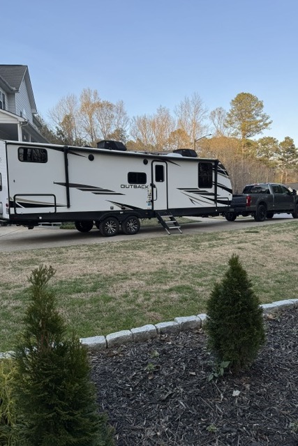 Camping and Fishing Fun (Outback Ultra Light RV)