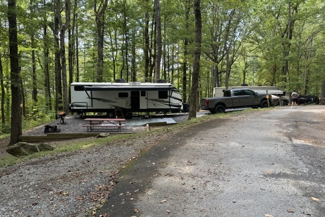Camping and Fishing Fun (Outback Ultra Light RV)
