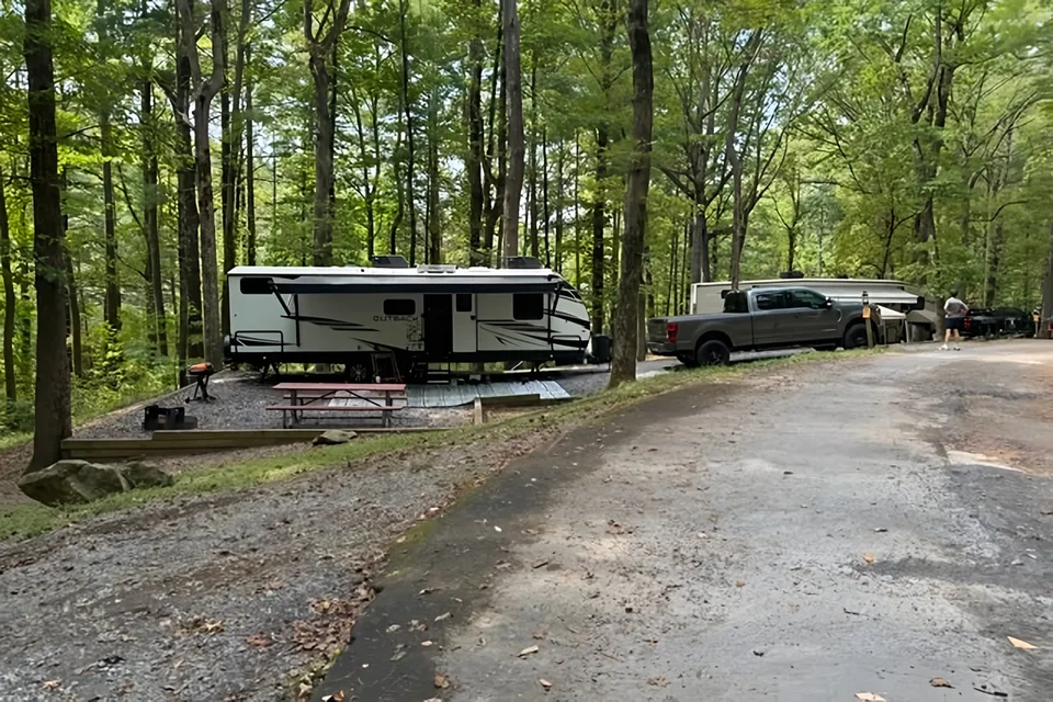 Camping and Fishing Fun (Outback Ultra Light RV)