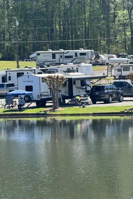 Camping and Fishing Fun (Outback Ultra Light RV)