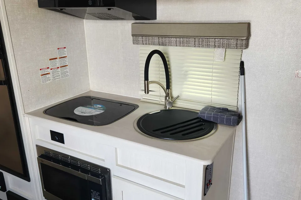 The Giles's Forest River Rpod Travel Trailer
