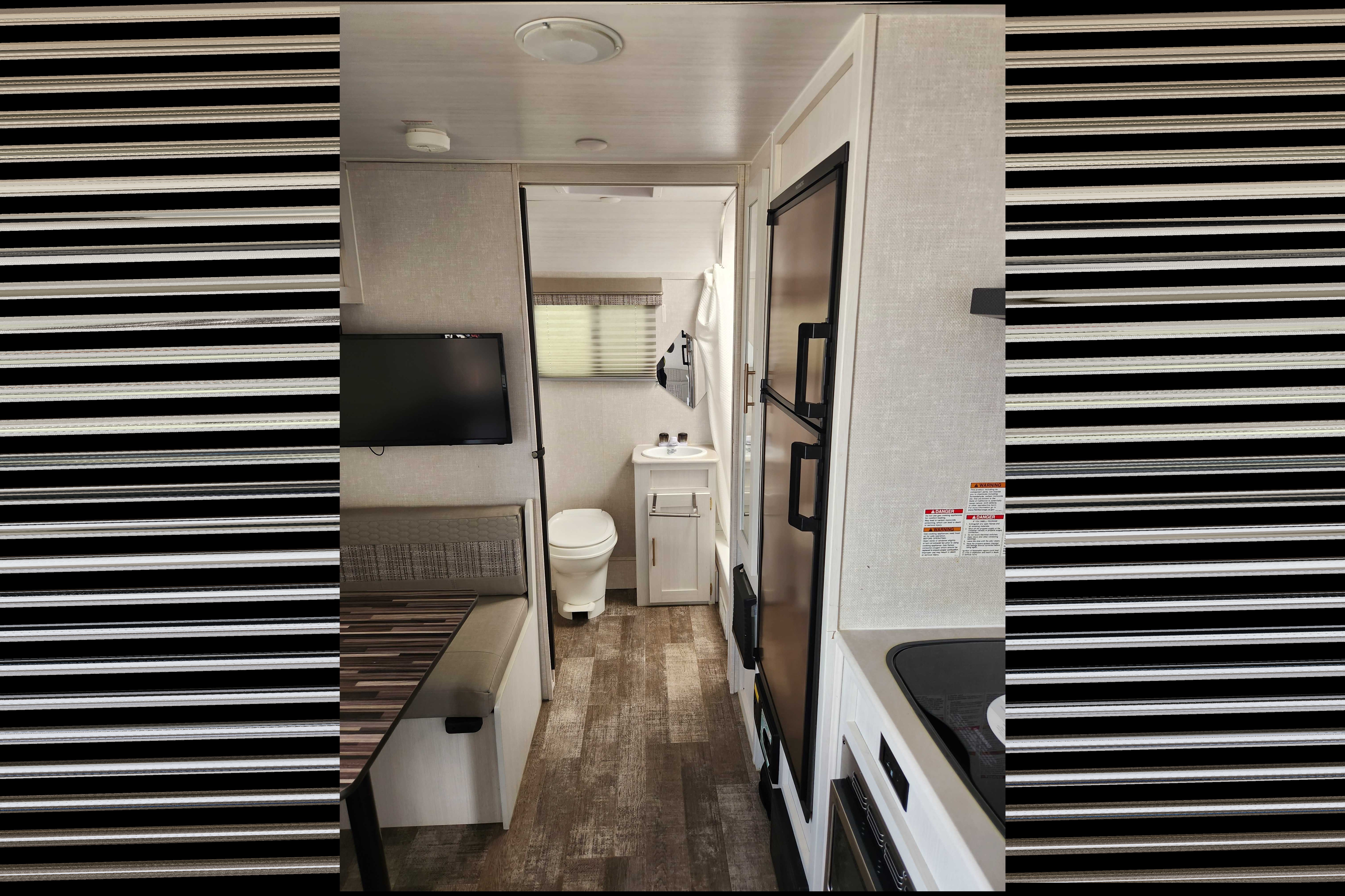 The Giles's Forest River Rpod Travel Trailer