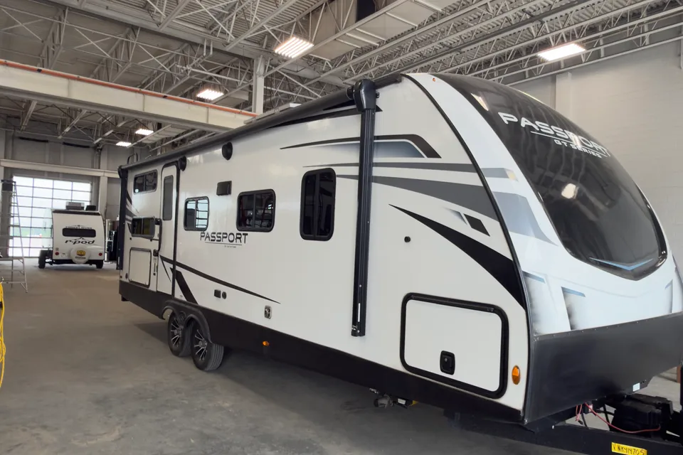 Julius's Keystone Passport Travel Trailer