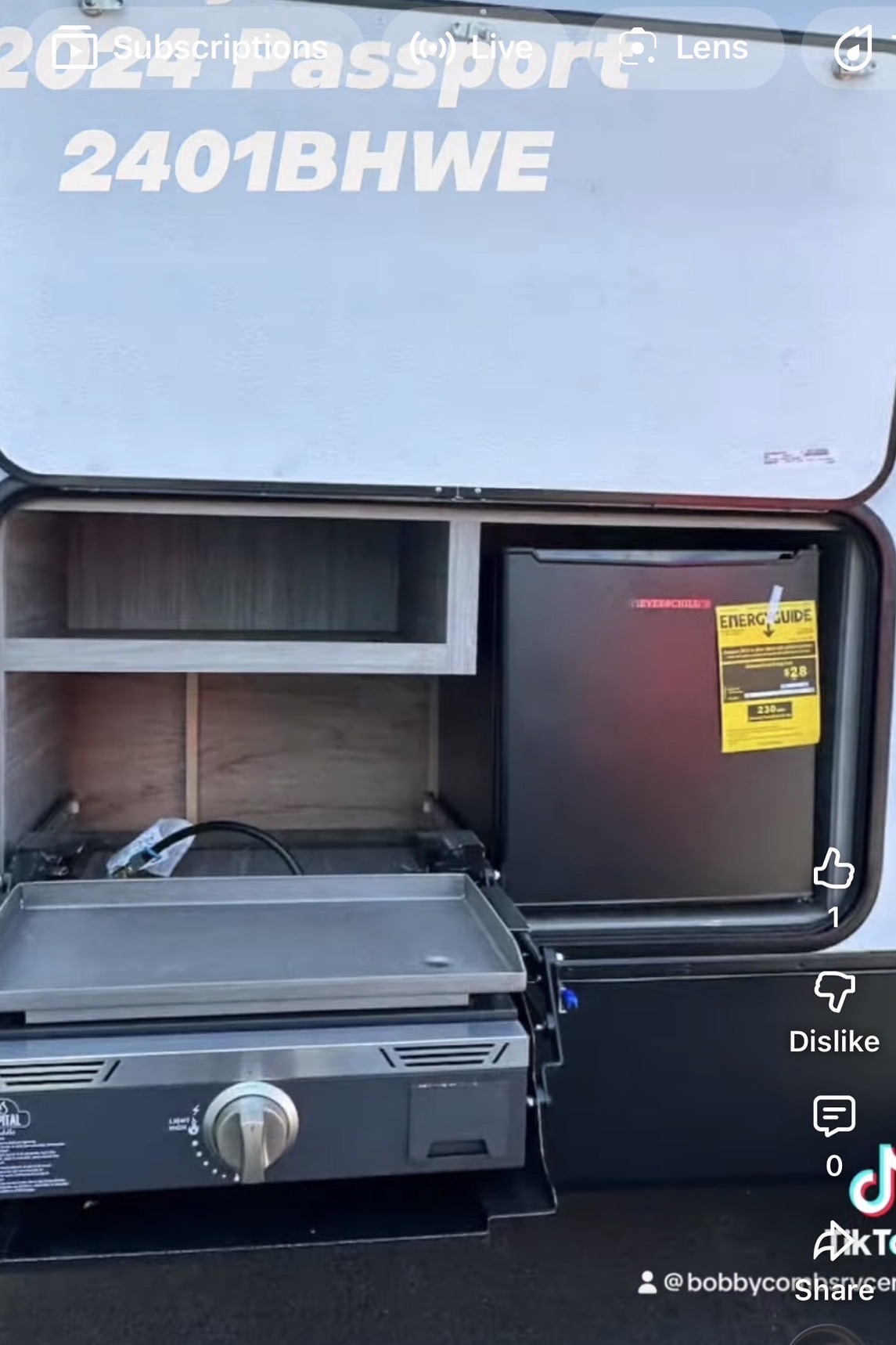 Julius's Keystone Passport Travel Trailer