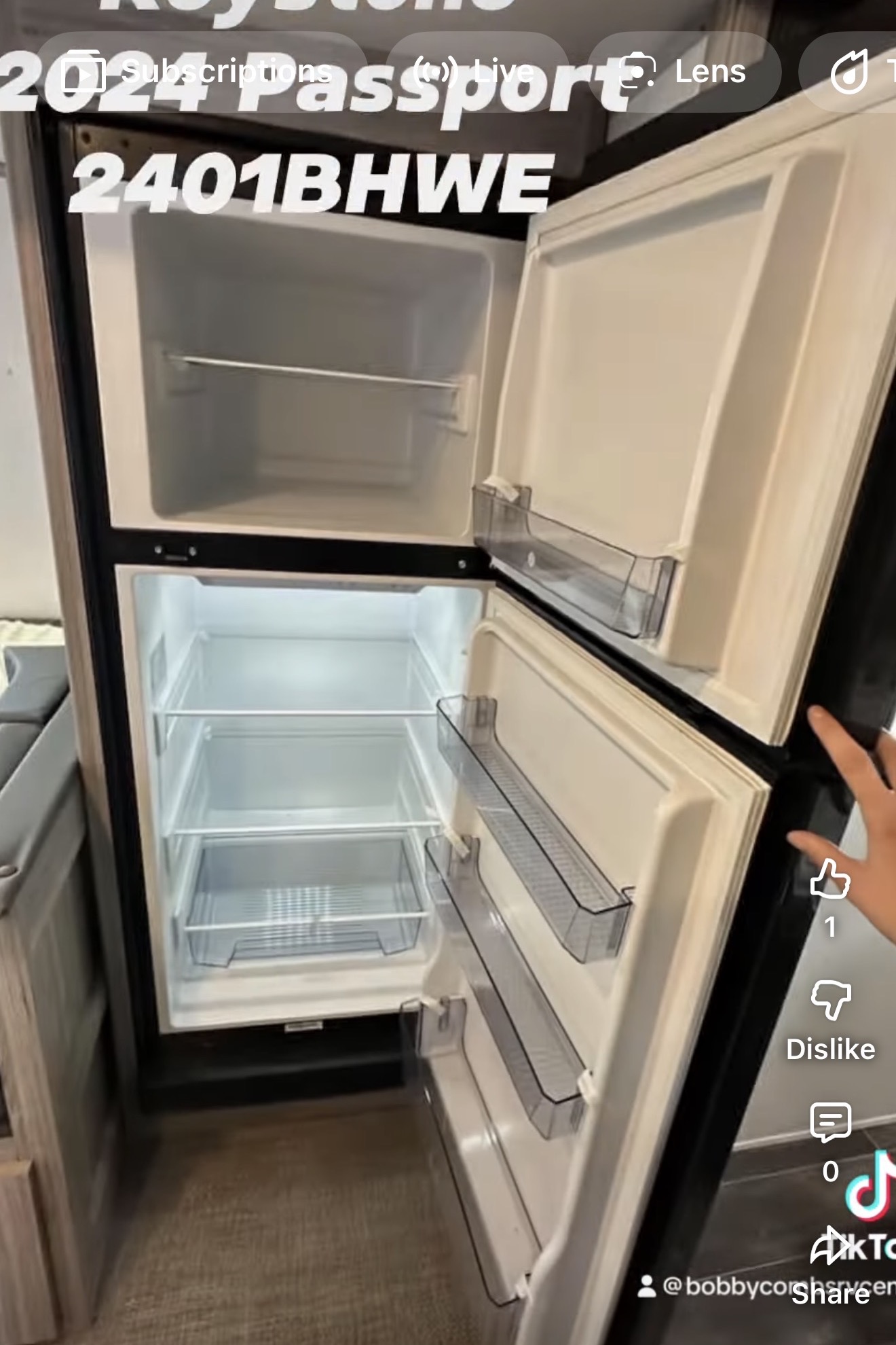 Julius's Keystone Passport Travel Trailer