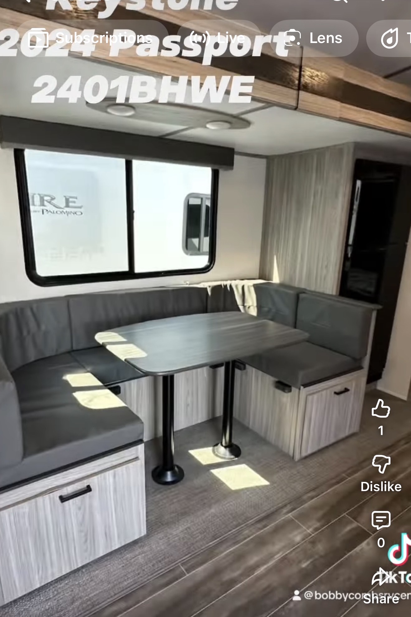 Julius's Keystone Passport Travel Trailer