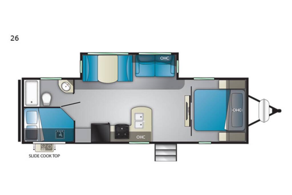 Scooter’s Heartland M26 Travel Trailer