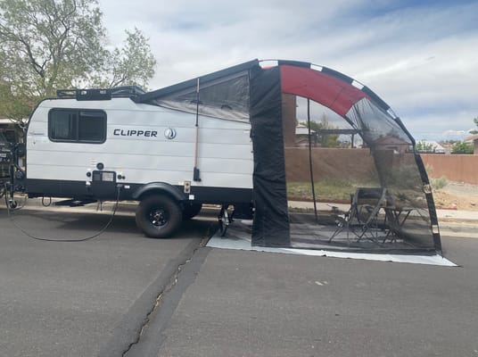 Paula's Sail in Clipper 12.0 Pro Hybrid across New Mexico