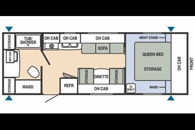 Neil's Starcraft M-24QB Travel Trailer