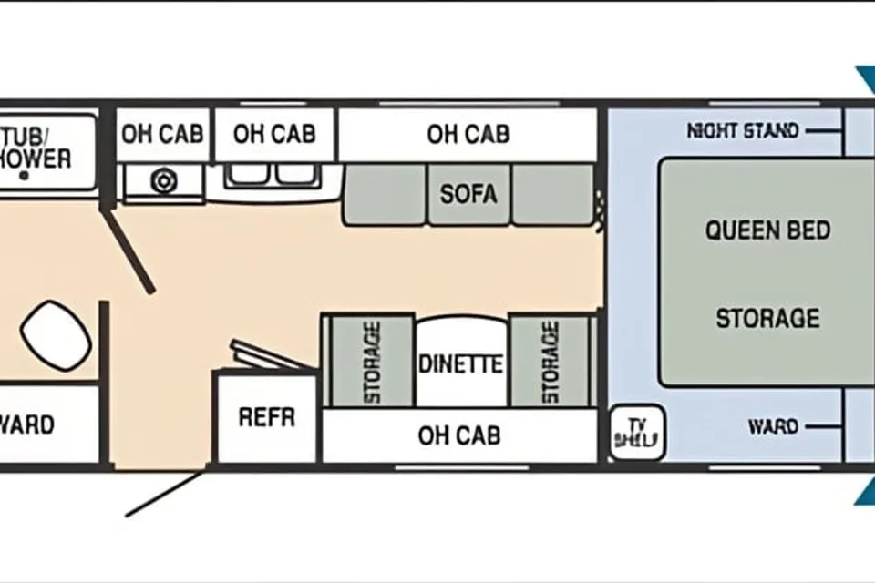 Neil's Starcraft M-24QB Travel Trailer