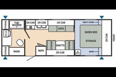 Neil's Starcraft M-24QB Travel Trailer