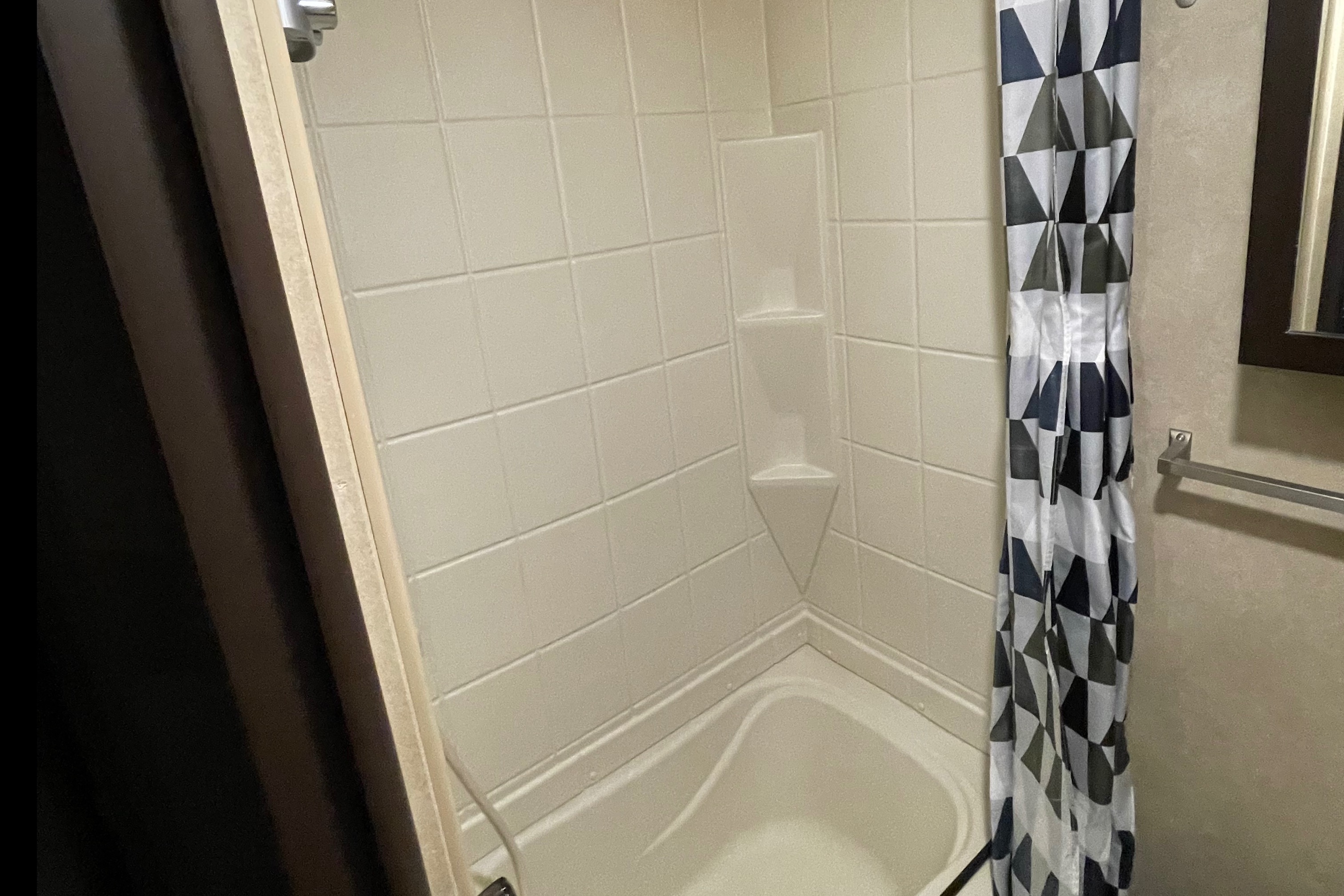 Cozy, comfy travel trailer
