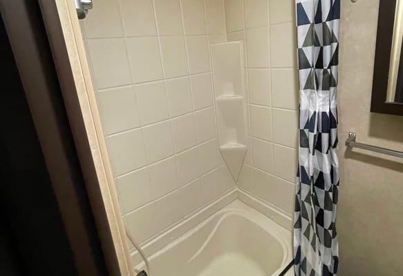 Cozy, comfy travel trailer