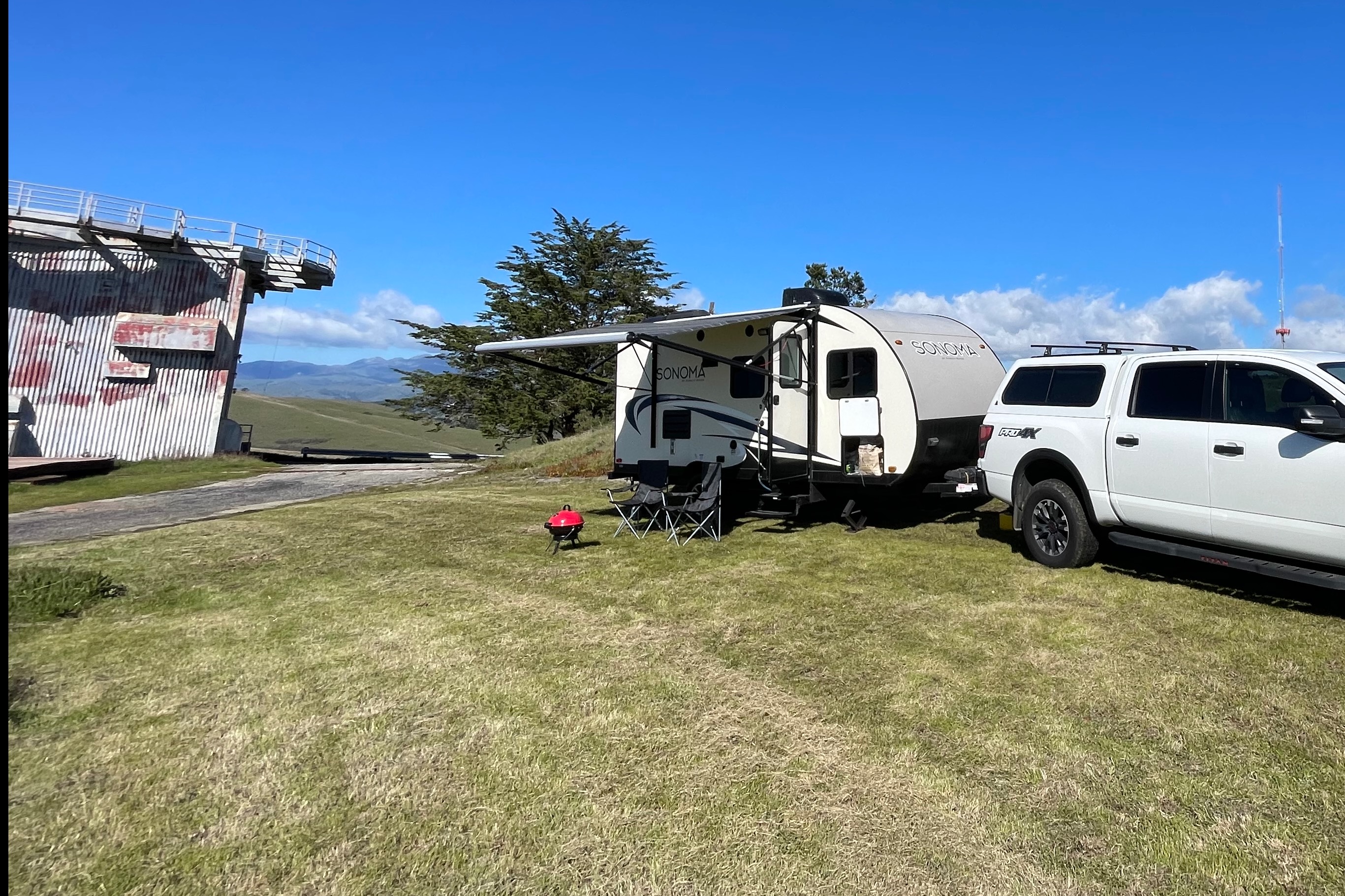 Cozy, comfy travel trailer