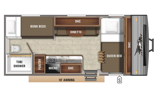 Lesley and Sarah's Jayco Flight SLX7 174bh Travel Trailer (Aka Betty)