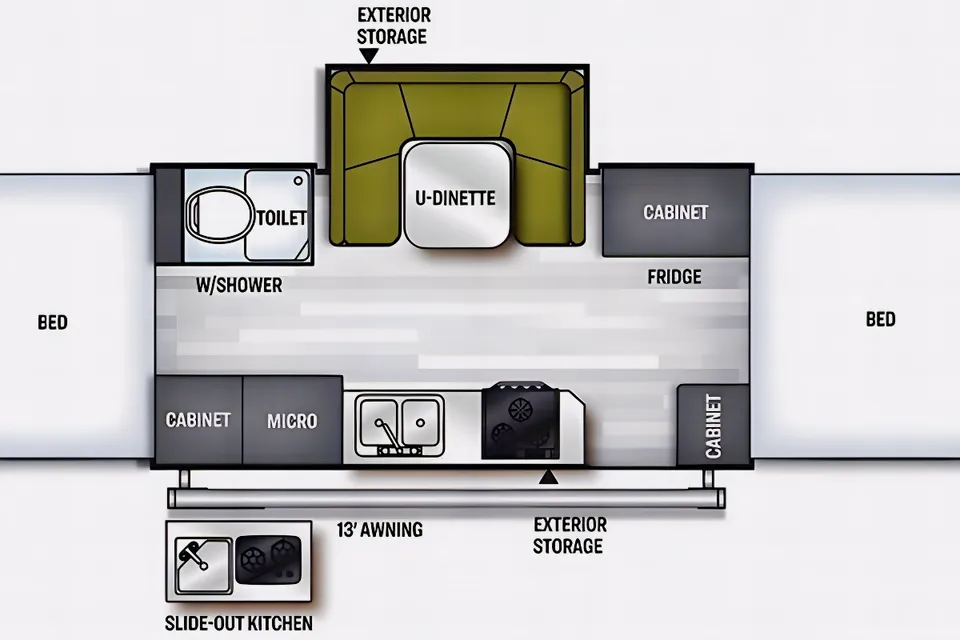 Tim's Forest River Rockwood Tent Trailer