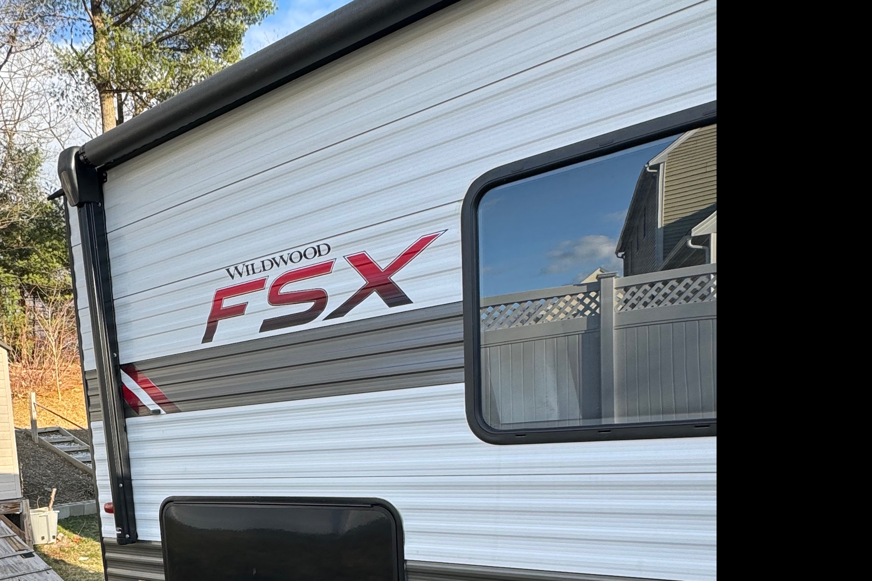 Pettie Family-Size Forest River Wildwood FSX 179DBK Travel Trailer
