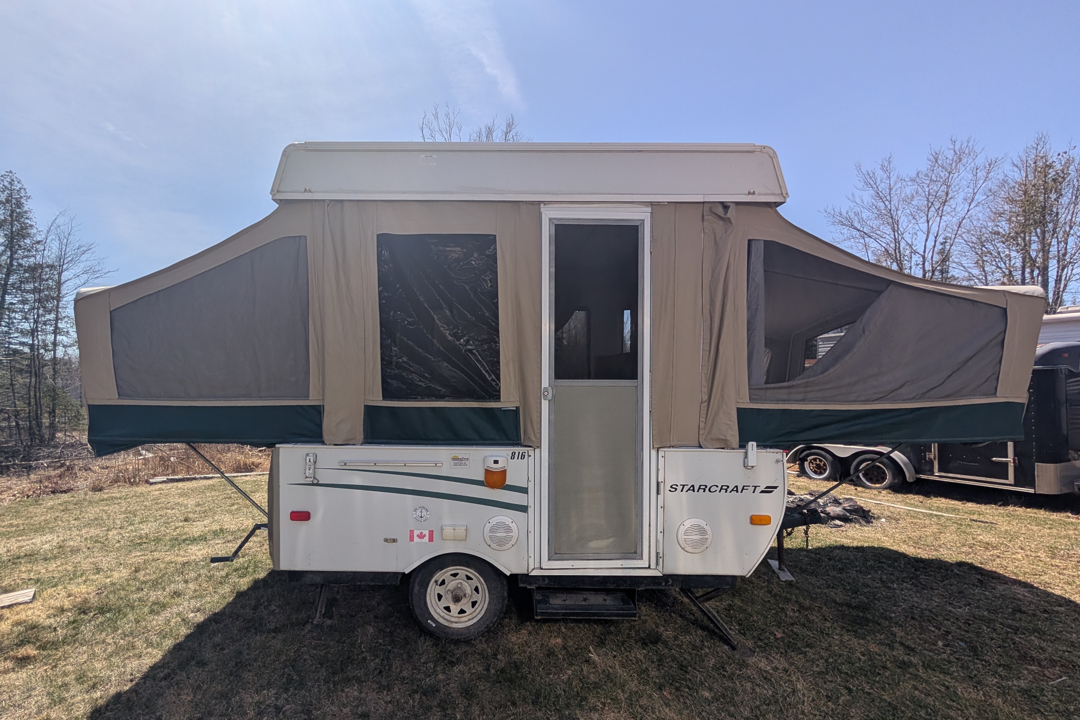 Easy Peasy tent trailer camping