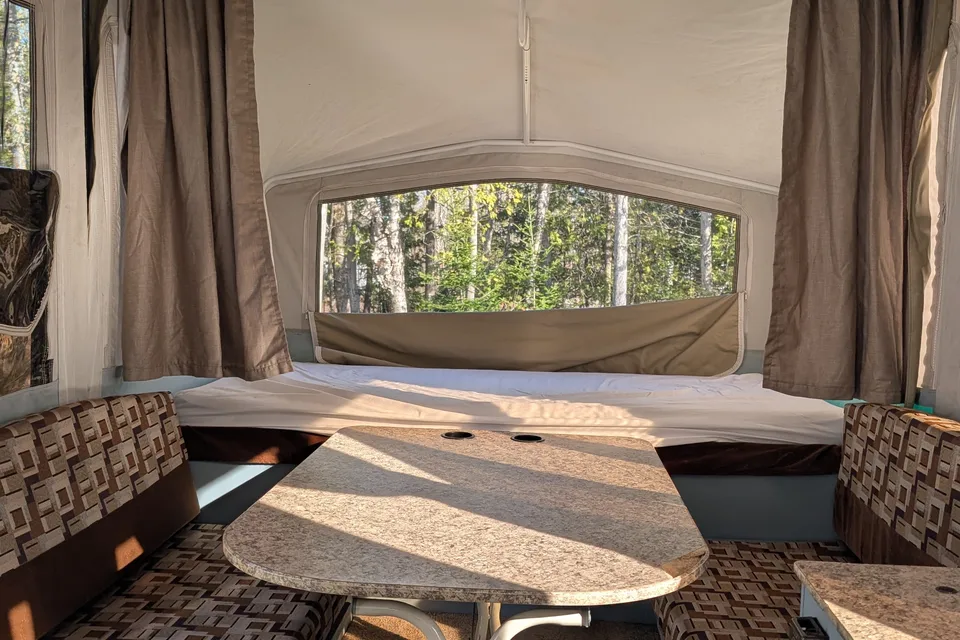 Easy Peasy tent trailer camping