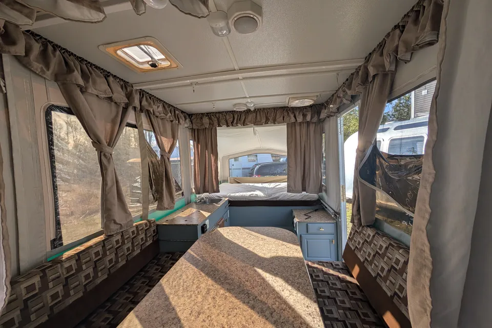 Easy Peasy tent trailer camping