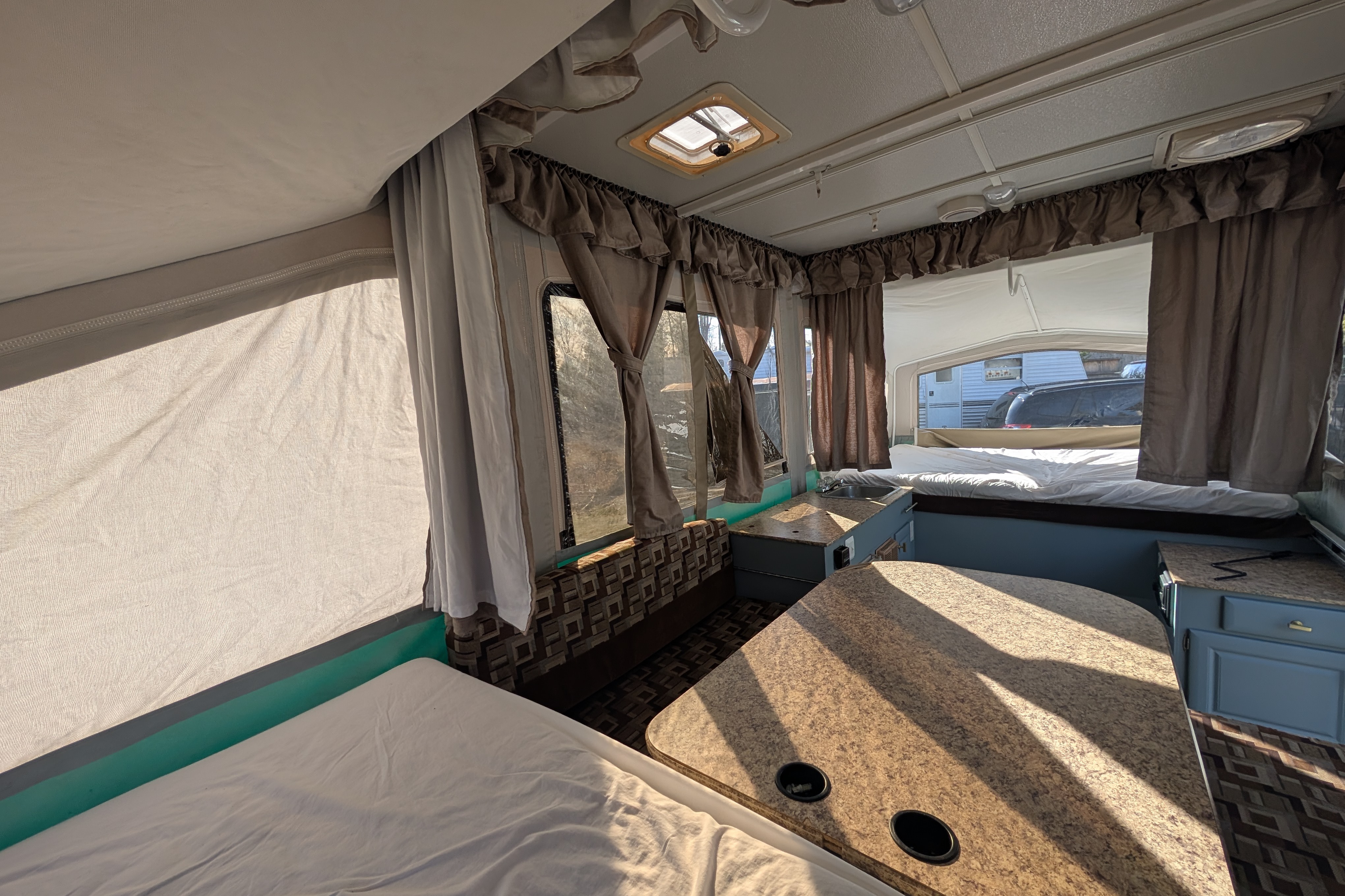 Easy Peasy tent trailer camping