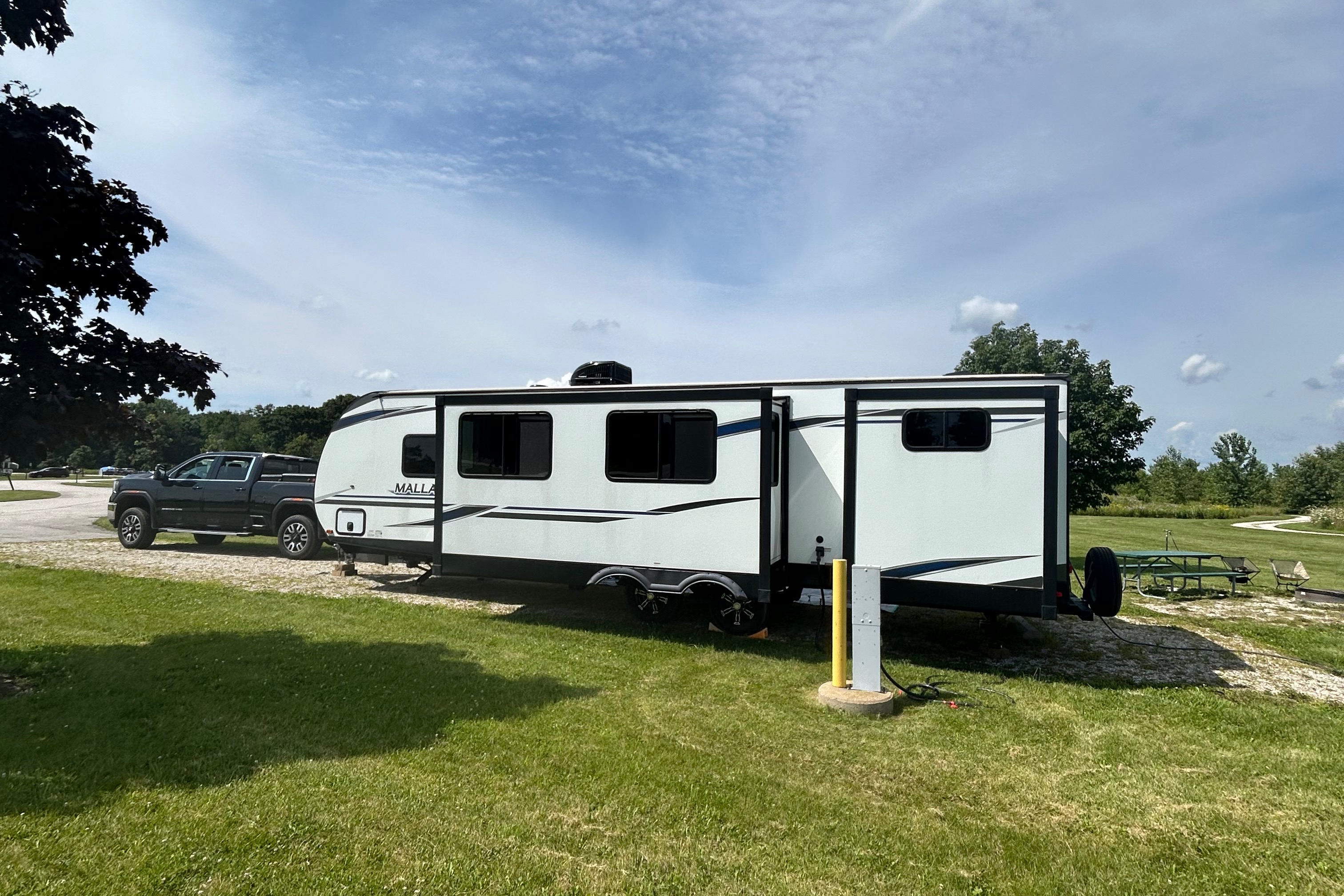 Brian's Heartland Mallard bunkhouse Travel Trailer
