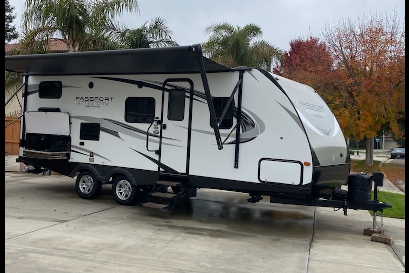 2019 Keystone Passport near Sequoia and Yosemite 
