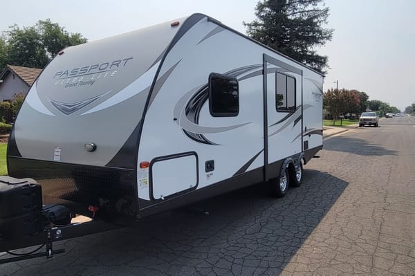 2019 Keystone Passport near Sequoia and Yosemite