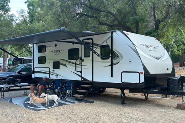 2019 Keystone Passport near Sequoia and Yosemite
