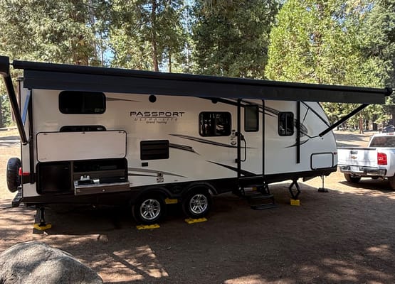 2019 Keystone Passport near Sequoia and Yosemite
