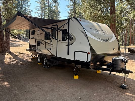 2019 Keystone Passport near Sequoia and Yosemite