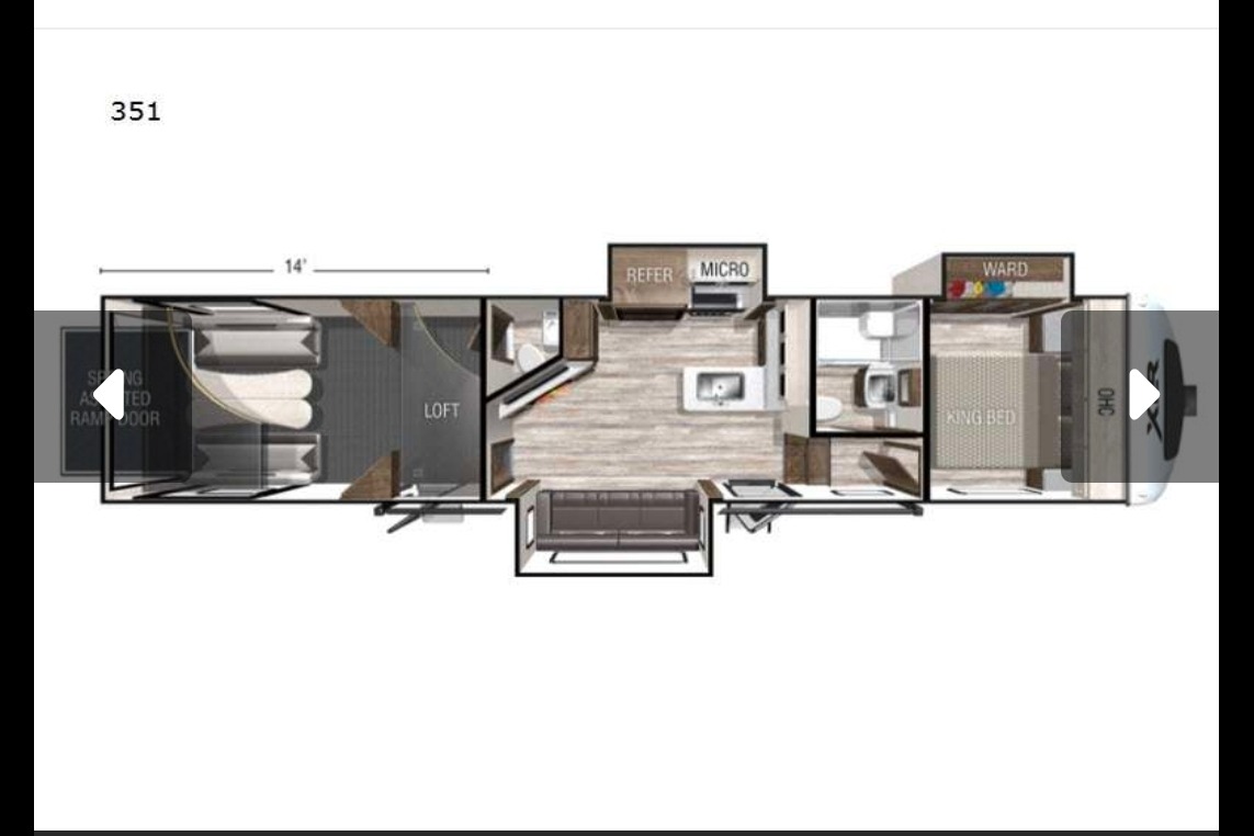 Rich's Forest River Nitro xlr Fifth Wheel