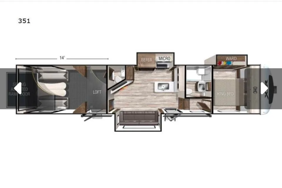 Rich's Forest River Nitro xlr Fifth Wheel
