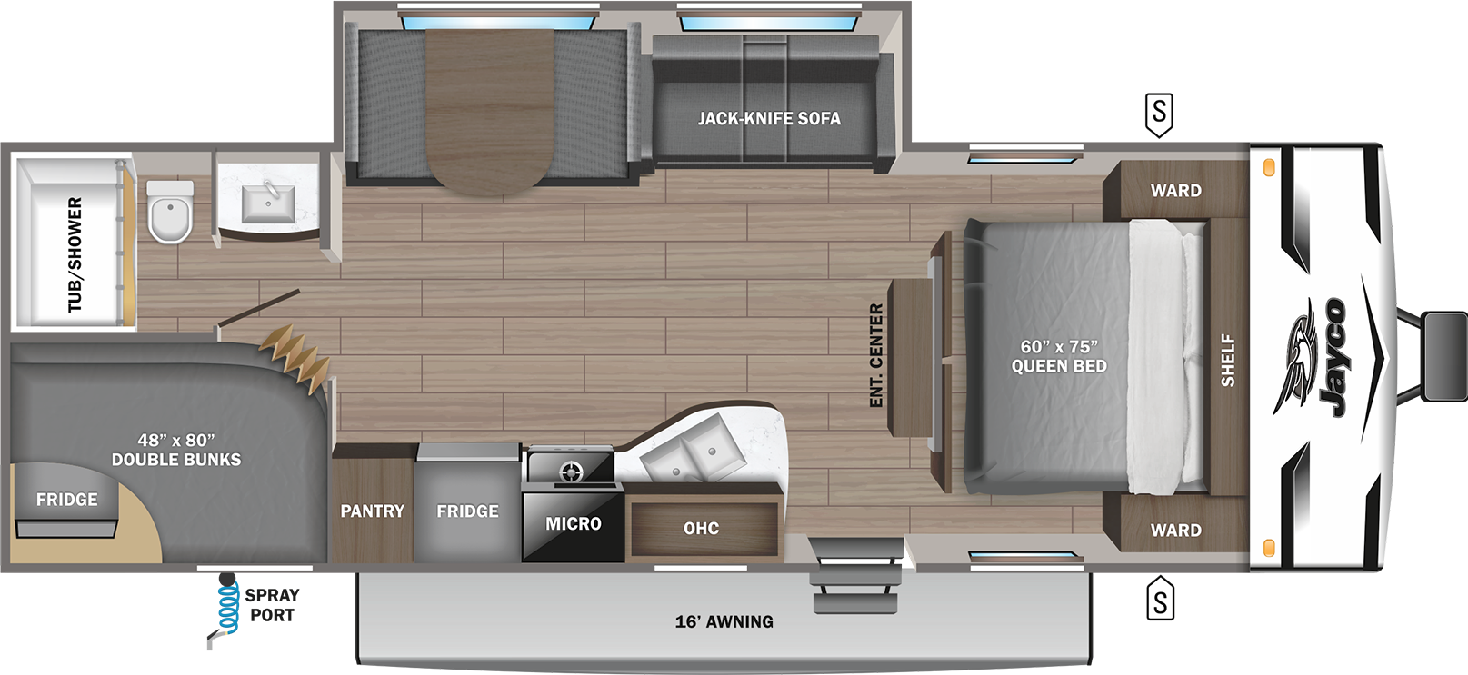 Roaming's 2024 Jayco 261BHS Travel Trailer (NEW!!!)