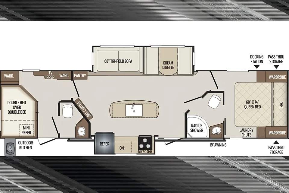 Roman's Keystone Bullet Travel Trailer